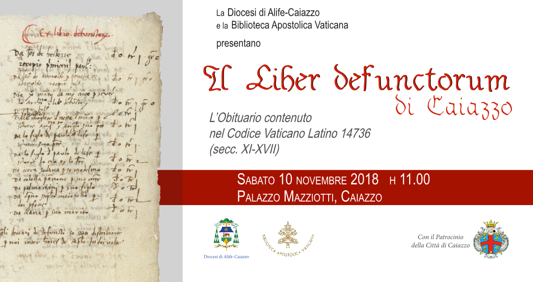 Il Liber defunctorum di Caiazzo – il cod. vat. lat. 14736